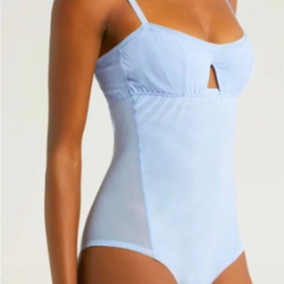New! We are HAH Under the Wire Bodysuit - Periwinkle - Small - Picture 3 of 5